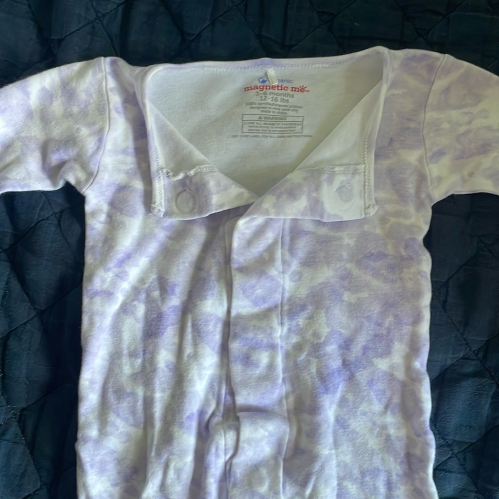 Purple Tie-dye Magnetic Me - 3-6 months